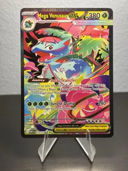Pokemon Mega Venusaur ex 177/132 Mega Evolution SIR English 2025 NEAR MINT - Image 1