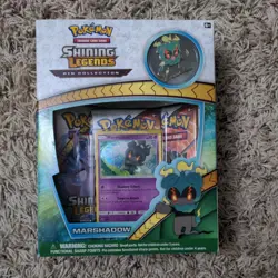 Pokemon Shining Legends Pin Collection Marshadow Box SEALED - Image 1
