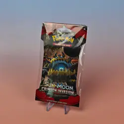 POKEMON SUN & MOON CRIMSON INVASION BOOSTER PACK 2017 ENGLISH OVP SEALED - Image 1