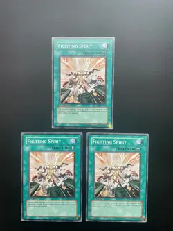 Yugioh Fighting Spirit DP08-EN017 Common 1st Edition NM/LP X3 - Image 1