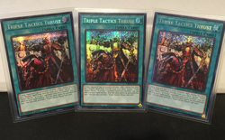 (3x) Triple Tactics Thrust MP24-EN073 Dueling Mirrors First Edition Yu-Gi-Oh! - Image 1
