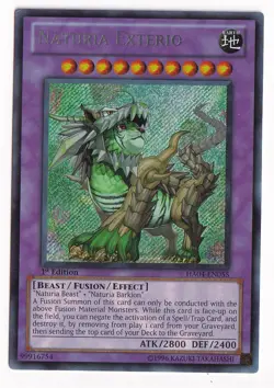 Naturia Exterio Yu-Gi-Oh! HA04-EN055 (ScR) 1st Ed Hidden Arsenal 4 - Image 1