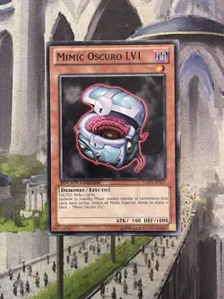 YuGiOh GLD5-SP017 Dunkler Imitator LV1 / Mimic Oscuro LV1 - Image 1