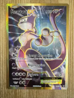 Mewtwo EX - 103/108 - Pokemon Evolutions XY Full Art Ultra Rare Card NM - Image 1