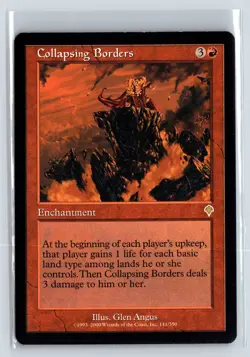 COLLAPSING BORDERS - MTG Magic the Gathering Card - Invasion - Rare - Image 1