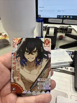 Inosuke Hashibira R GM04017 Demon Slayer Kimetsu no Yaiba Holo Anime card - Image 1
