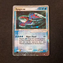 Kyogre EX Nintendo Black Star Promo Card 001 HOLO Pokemon TCG - Excellent VLP - Image 1