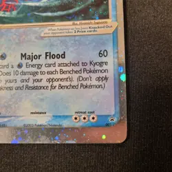 Kyogre EX Nintendo Black Star Promo Card 001 HOLO Pokemon TCG - Excellent VLP - Image 5