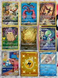 Pokemon TCG Card Lot of 9 - Scarlet & Violet + SWSH - Image 1