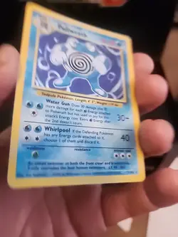 Pokemon Poliwrath Trading Card Holo Rare Vintage Collectible - Image 4
