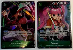 One Piece CCG Promo Card Lot - Illustration Box Vol. 4 NM - Image 1
