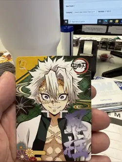 Sanemi Shinazugawa Demon Slayer Yaiba No Kimetsu Goddess TCG Card Doujin Anime - Image 1
