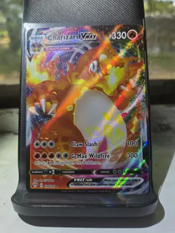 Pokemon TCG Charizard VMAX Darkness Ablaze Holo Ultra Rare Card 020/189 - Image 2