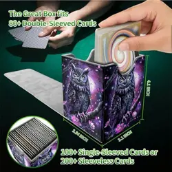 for MTG Commander Deck Box, Card Storage Box Fits 100+ Card Storage Box-664 - Image 5