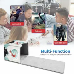 Card Deck Box for Trading Cards, MTG Commander Deck Box Fits Cute Animal Fox - Image 4