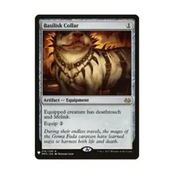 WOTC MtG The List Basilisk Collar (R) EX - Image 1