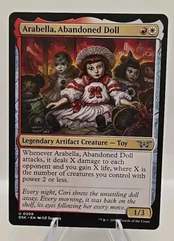 Arabella, Abandoned Doll MTG Duskmourn: House of Horror Regular - Image 1