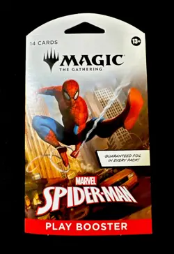 MTG: Magic The Gathering Marvel Spider-Man Play Sleeved Booster Pack - Image 1
