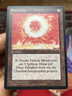 German FBB • Sol Ring • Unplayed / LP+ • Mtg (1773) - Image 1