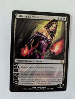 French Liliana of the Veil Innistrad MTG NM Free Shipping w tracking - Image 1