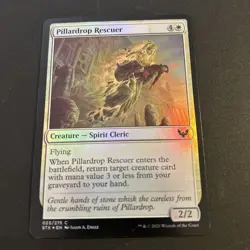 1x Pillardrop Rescuer | FOIL | Strixhaven School of Mages | MTG Magic Cards - Image 1