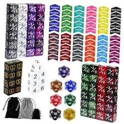 130 Pieces MTG Counter Dice Plus 1 Life Counters Tokens 6 Sided D20 Dice & - Image 1