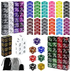 130 Pieces MTG Counter Dice Plus 1 Life Counters Tokens 6 Sided D20 Dice & - Image 2