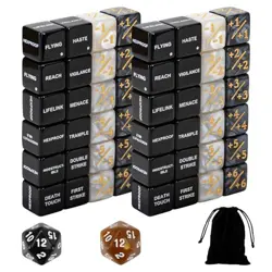 50PCS Abilities Keywords Counter MTG Dice Set for Magic Card, MTG Bulk - Image 2