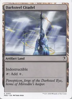 Darksteel Citadel (White Border) MB2 Regular Common #107 NM MTG - Image 1