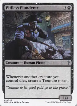 Pitiless Plunderer (White Border) MB2 Regular Uncommon #46 NM MTG - Image 1