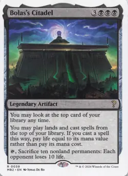 Bolas's Citadel (White Border) MB2 Regular Rare #39 NM MTG - Image 1