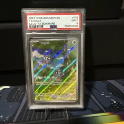 2023 POKEMON MEW EN-151 ILLUSTRATION RARE #178 TANGELA PSA 9 - Image 1