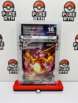 Pokemon Charizard VMAX UPC Promo SWSH261 ACE 10 GEM MINT LOW POP - Image 1