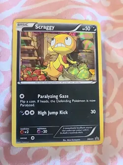 Pokemon TCG Scraggy - (Cracked Ice Holo) BW25 Black & White Holo - Image 1