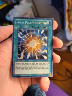 Yugioh Super Polymerization RYMP-EN029 1st Secret Rare - Image 1