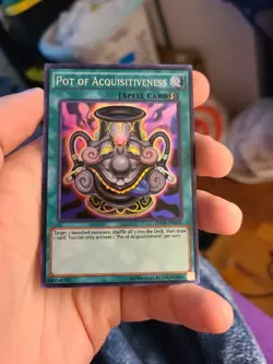 Yugioh Pot of Acquisitiveness INOV-EN065 Super Rare - Image 1