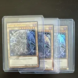 DARK MAGICIAN, X3 - MINT 1ST EDITION HOLOGRAPHIC (ALT ART) MVP1-EN054 YUGIOH! - Image 1