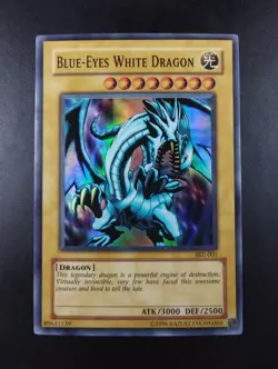 YUGIOH 2004 | BLUE-EYES WHITE DRAGON | SKE-001 | EXCELLENT - NEAR MINT - Image 1