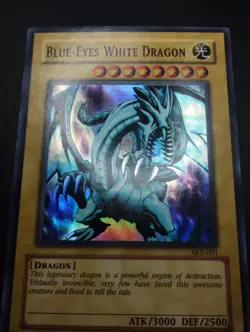 YUGIOH 2004 | BLUE-EYES WHITE DRAGON | SKE-001 | EXCELLENT - NEAR MINT - Image 5