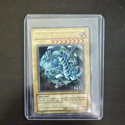 YUGIOH • BLUE-EYES WHITE DRAGON • JMP-001 • ULTRA RARE • UNLIMITED • LP - Image 1