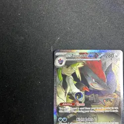 N's Zoroark EX 185/159 journey together NM pokemon card - Image 4