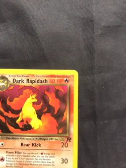 Pokemon Cards: Team Rocket 1st Edition Uncommon: Dark Rapidash 44/82 - Image 3