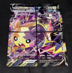 Pokemon Morpeko V-Union 4 Card Set SWSH287 SWSH288 SWSH289 SWSH290 Promo NM/Mint - Image 1