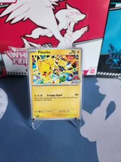 Pikachu - 225 (World Championship 2025) Promo Card (FREE SHIPPING) - Image 1