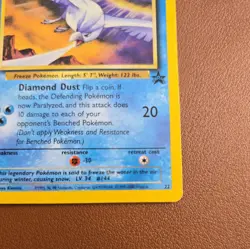Pokemon Cards: Wizards Black Star Promo: Articuno 22 - Image 4