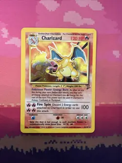Pokemon Card Charizard Base Set 2 Holo Rare 4/130 Light Play - Image 1
