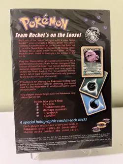 Team Rocket Devastation Theme Deck, Trading Card Game Pokemon Sealed Game ￼ 781624924674 - Image 2