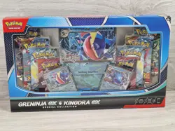 Pokemon Trading Card Game Greninja and Kingdra EX special Collection IN HAND NEW - Image 1