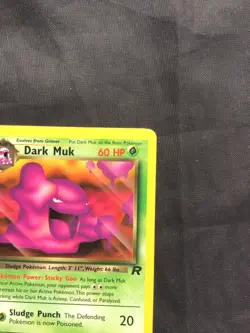 Pokemon Cards: Team Rocket 1st Edition Uncommon: Dark Muk 41/82 - Image 3