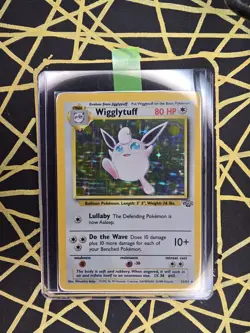 🔥 Wigglytuff 16/64 🔥 Original Holo Rare Jungle Set Pokemon Card WOTC TCG 1999 - Image 2